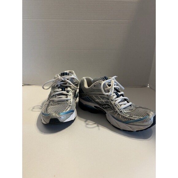 Size 8.5 - Saucony Grid Cohesion 11 Blue/Gray/Purple - Picture 1 of 7